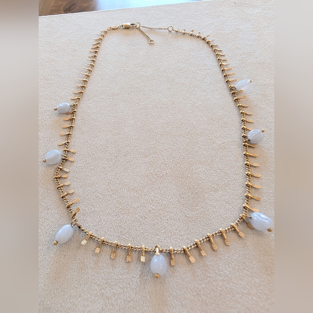 Sezane Charlotte Necklace - Blue